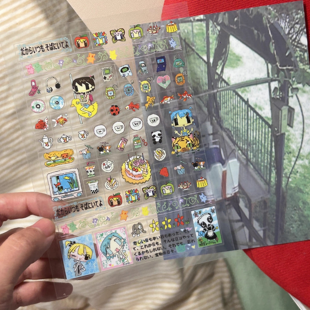 7.45 - WHEN WILL JUNE 1ST COME STICKER SHEET