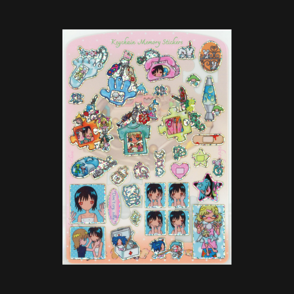 Sunonebird - Keychain Memory Sticker Sheet