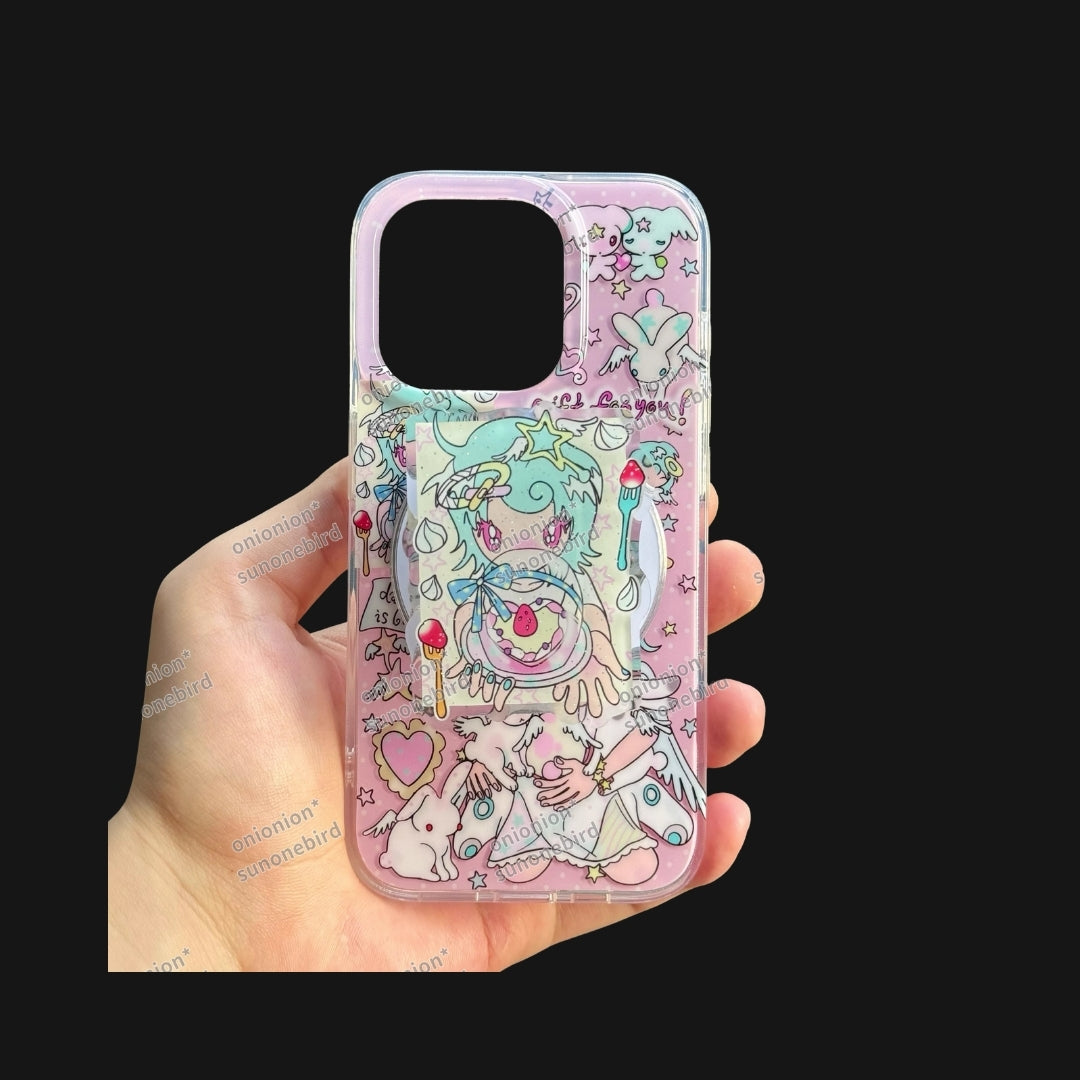 Sunonebird x Onionion - Pink Love Phone Grip