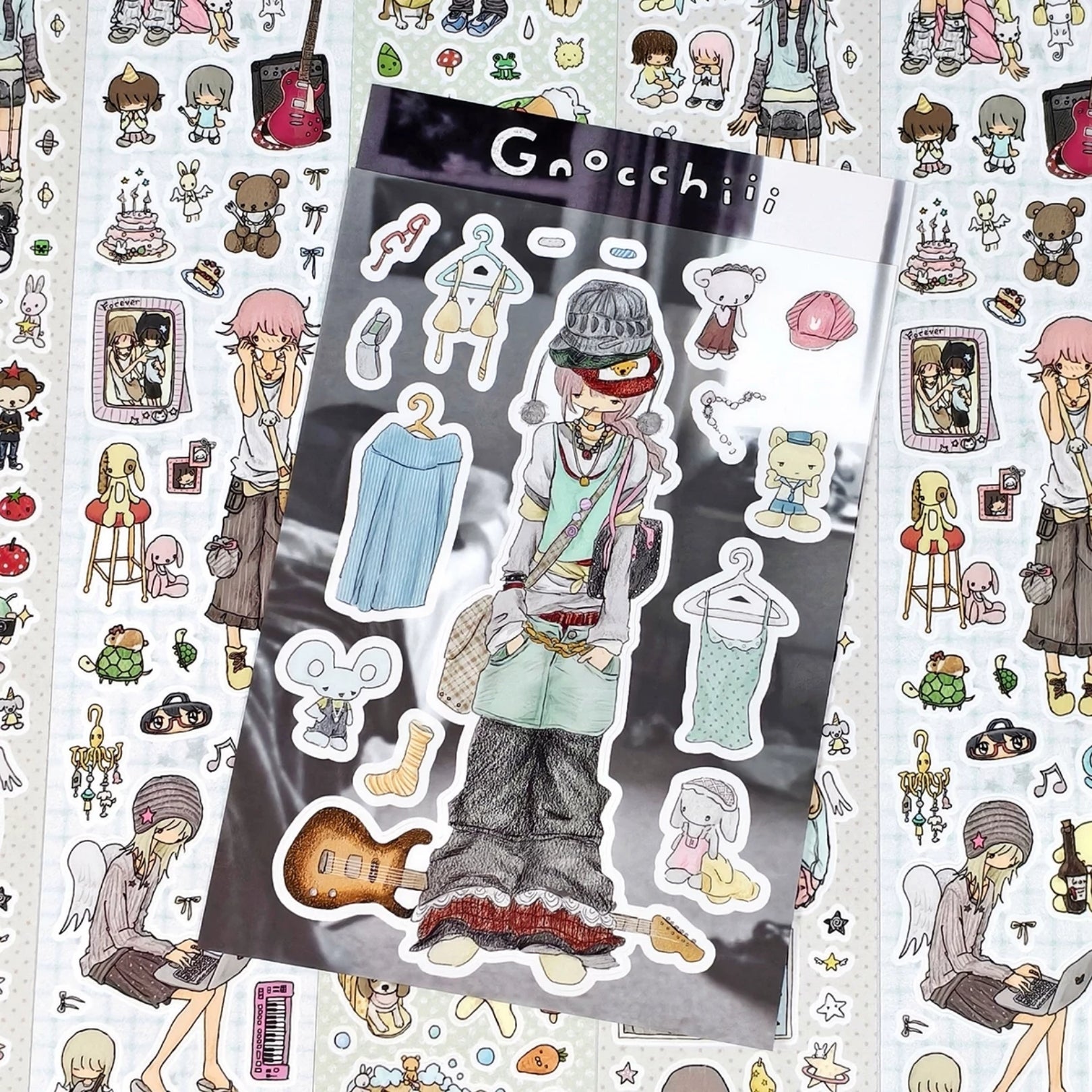 GNOCCHIII - LAYERING STICKER SHEET