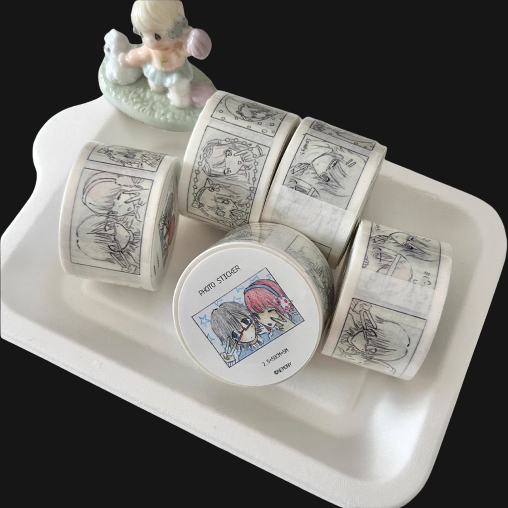NEMONY - PHOTO BOOTH WASHI PAPER STICKER ROLL