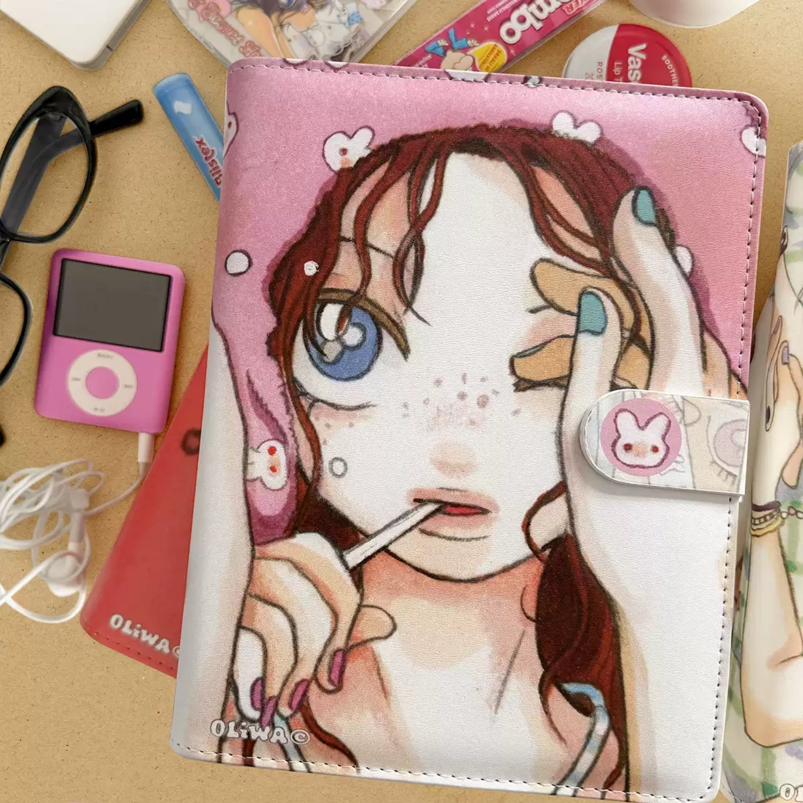 OLIWA X RUKAWAZ - MY SECRET HEART A5 BINDER