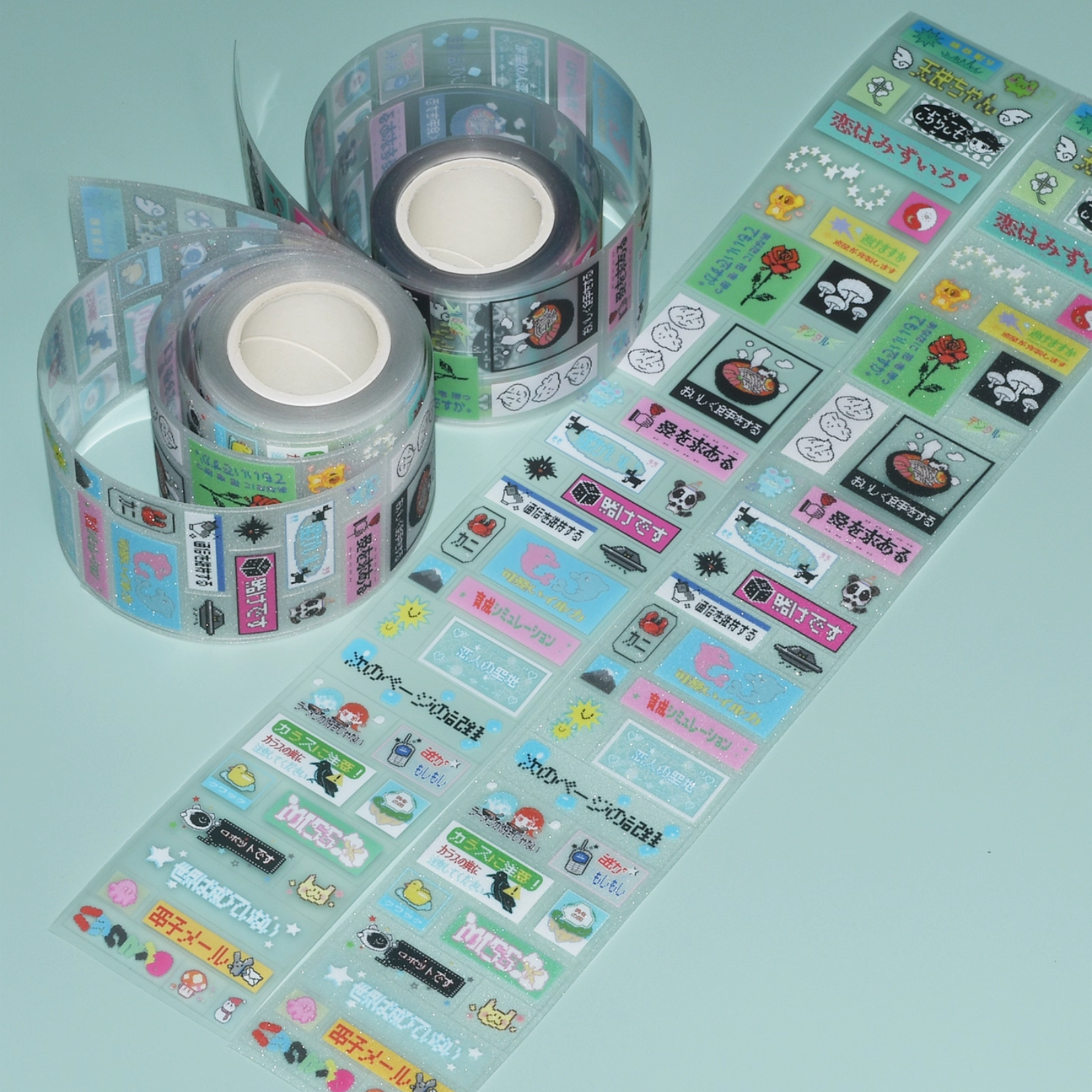 GALACTIC MESSENGER - J & K-STYLE STICKER ROLL