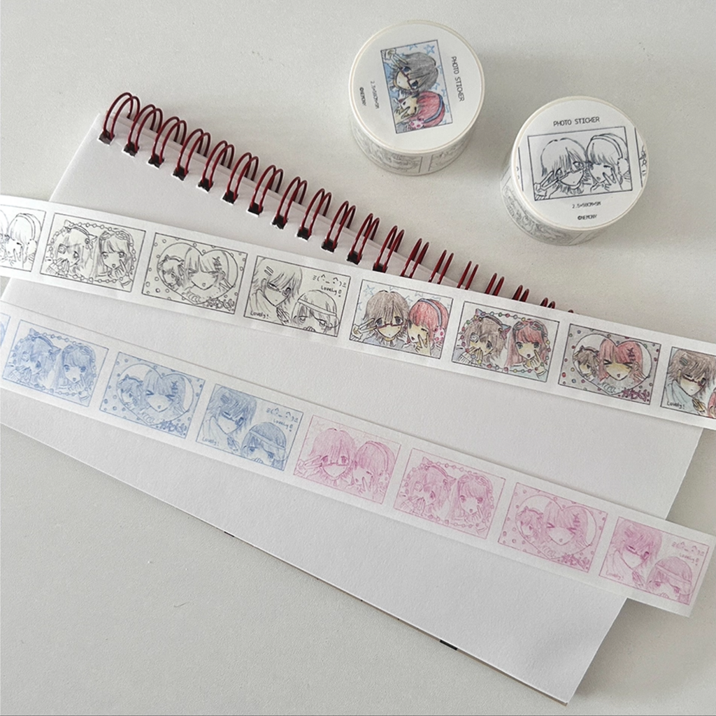 NEMONY - PHOTO BOOTH WASHI PAPER STICKER ROLL