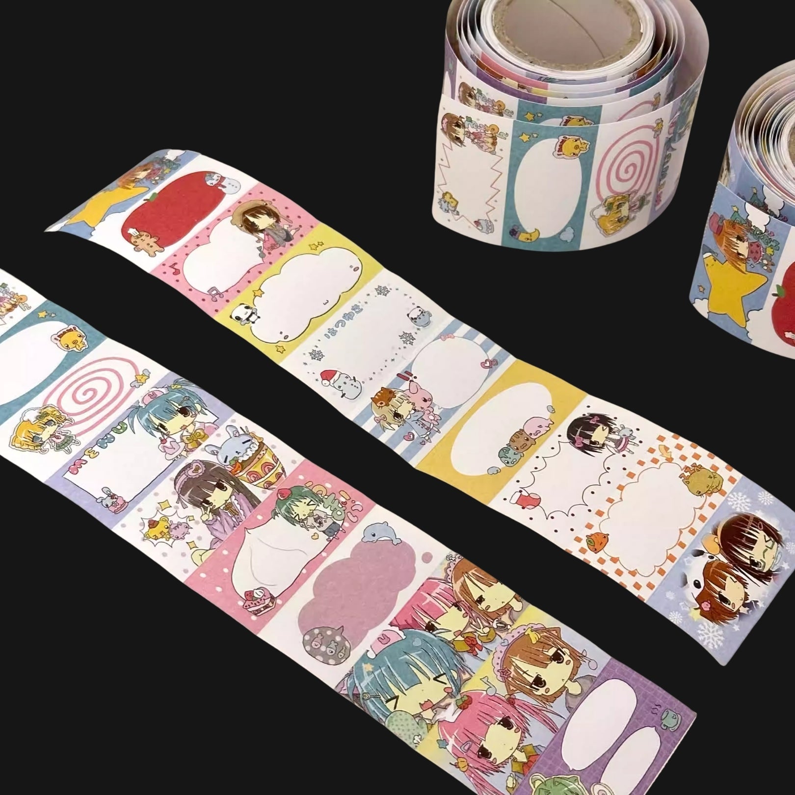 EAT HOT - ANT LINE STICKER ROLL CUTOUT SAMPLE