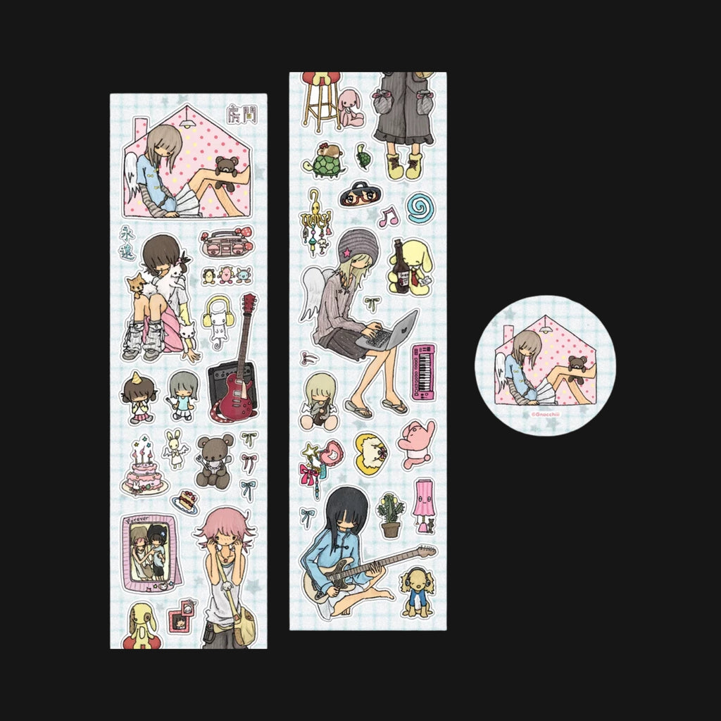 GNOCCHIII - MY ROOM STICKER ROLL