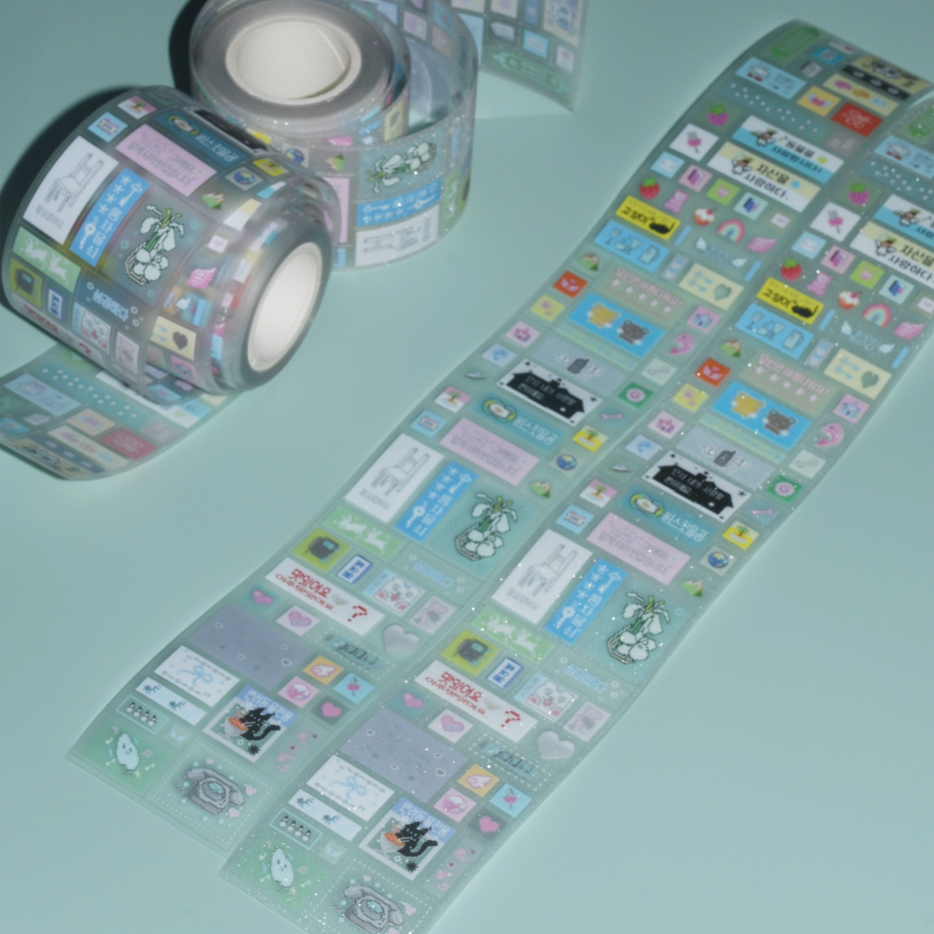 GALACTIC MESSENGER - J & K-STYLE STICKER ROLL