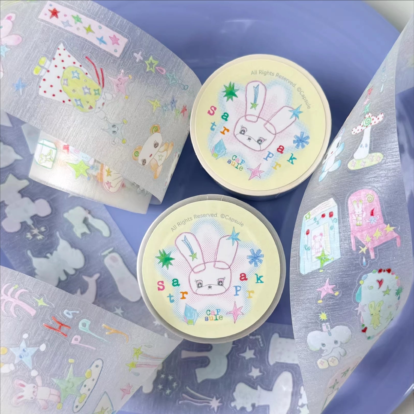CAPSULE - STAR PARK STICKER ROLL