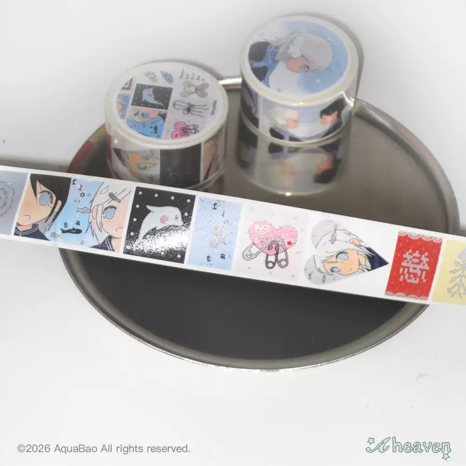 AHEAVEN - TEARS ARE TINY OCEAN STICKER ROLL