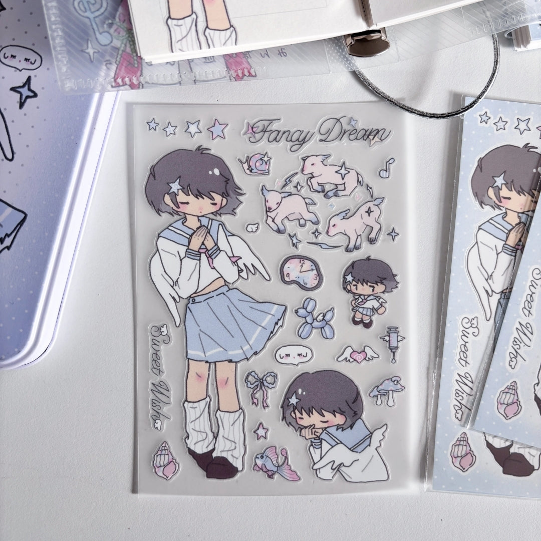 WHERE - WISH ANGEL STICKER SHEET