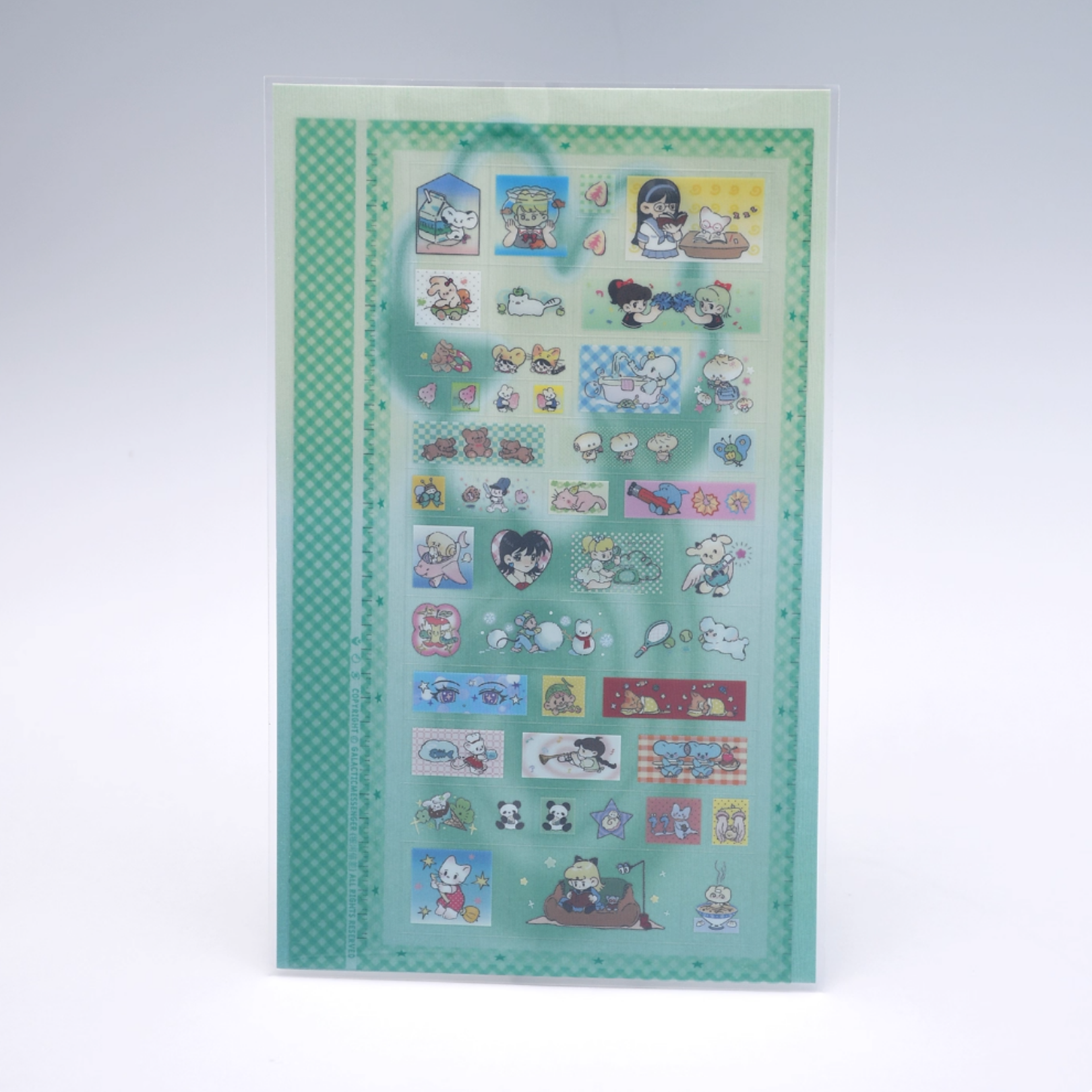 GALACTIC MESSENGER - HUMAN FIGURES STICKER SHEET