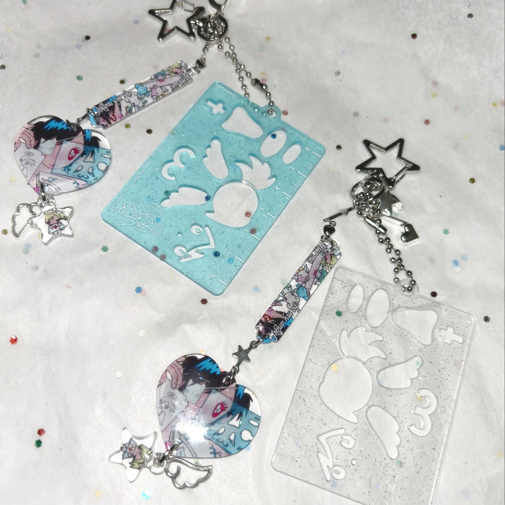 SUNONEBIRD - THIS RULER CAN CREATE AN ANGEL KEYCHAIN