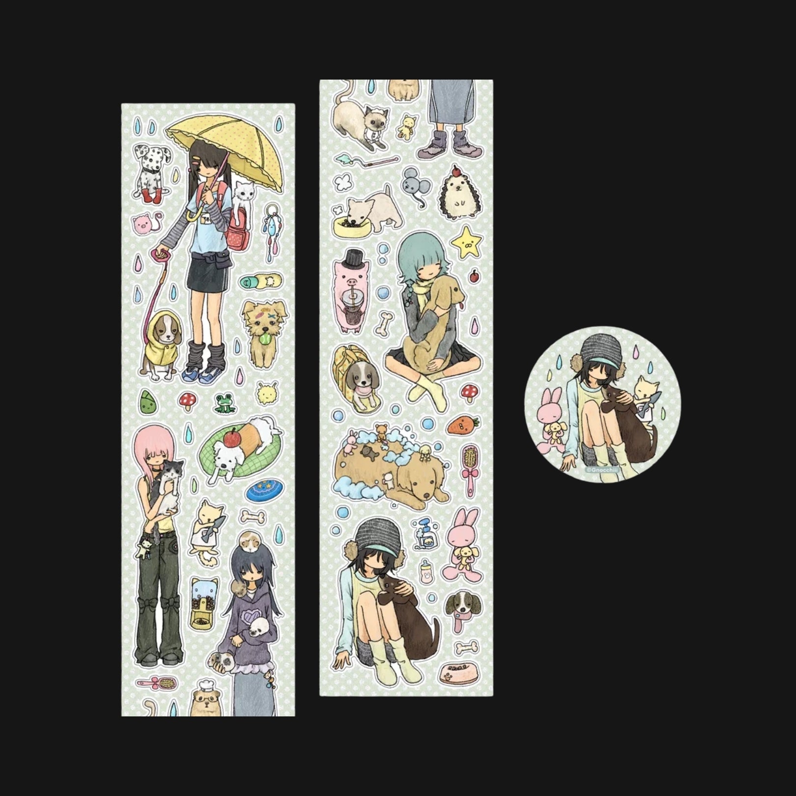 GNOCCHIII - GOOD FRIENDS STICKER ROLL