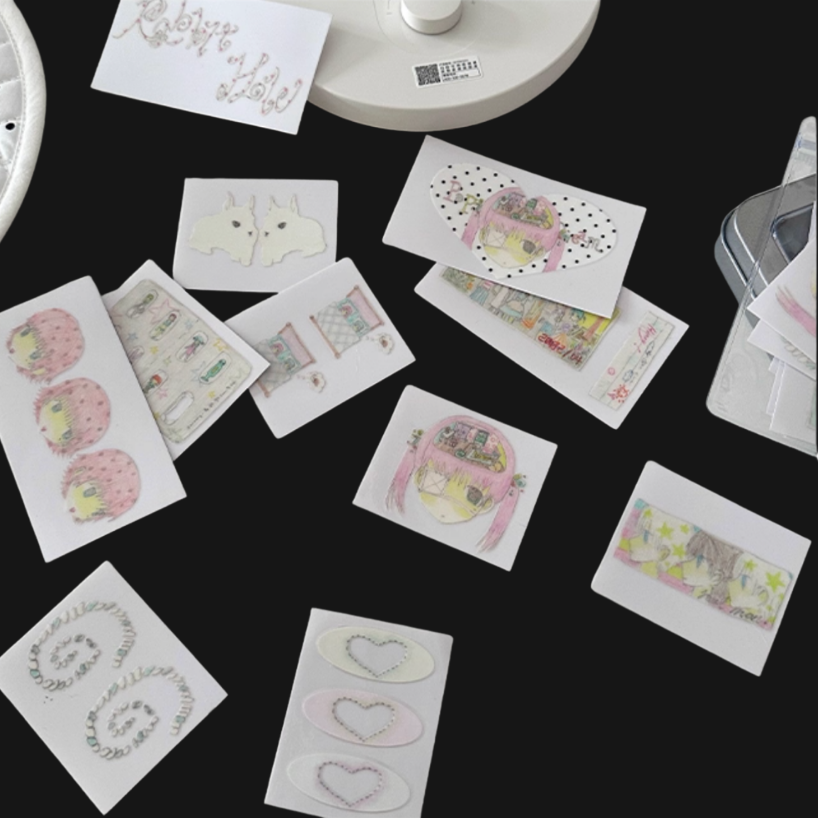 NEMONY - RABBIT HOLE TRANSFER STICKER PACK