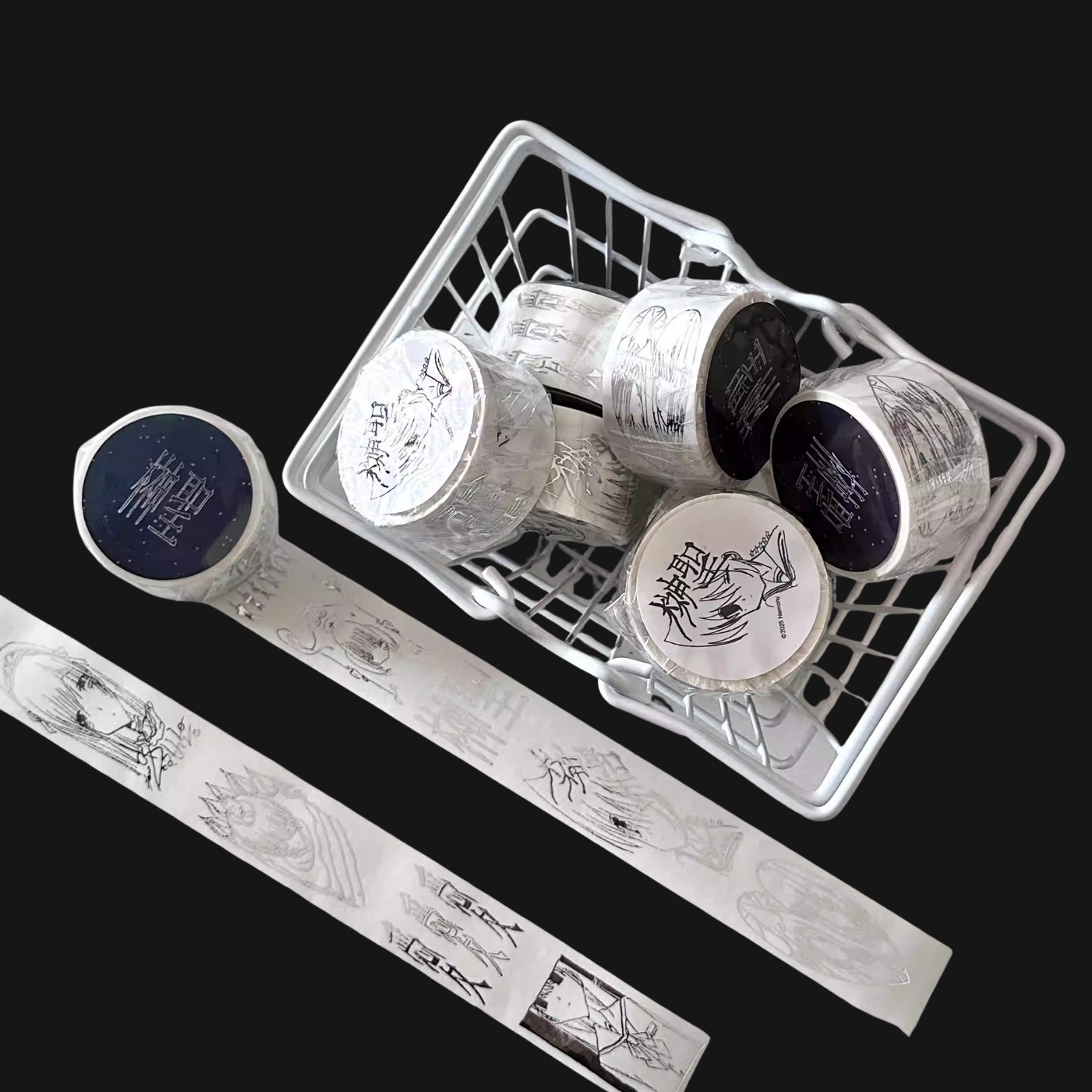 NEMONY - DIVINE SILVER FOIL STICKER ROLL