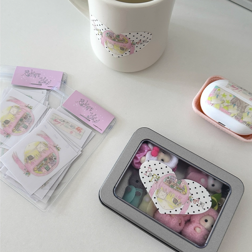 NEMONY - RABBIT HOLE TRANSFER STICKER PACK