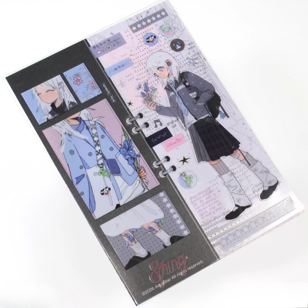 AHEAVEN - SPRING IS HERE STICKER SHEET