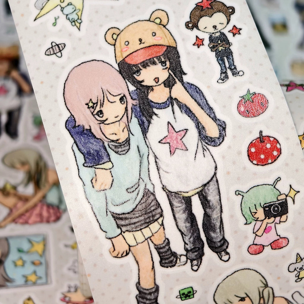 GNOCCHIII - STAR STICKER ROLL