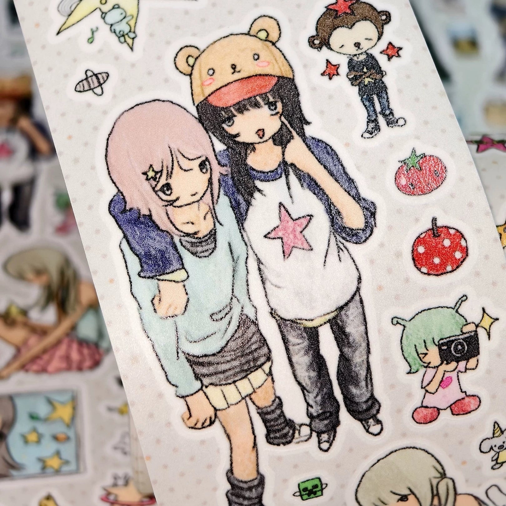 GNOCCHIII - STAR STICKER ROLL