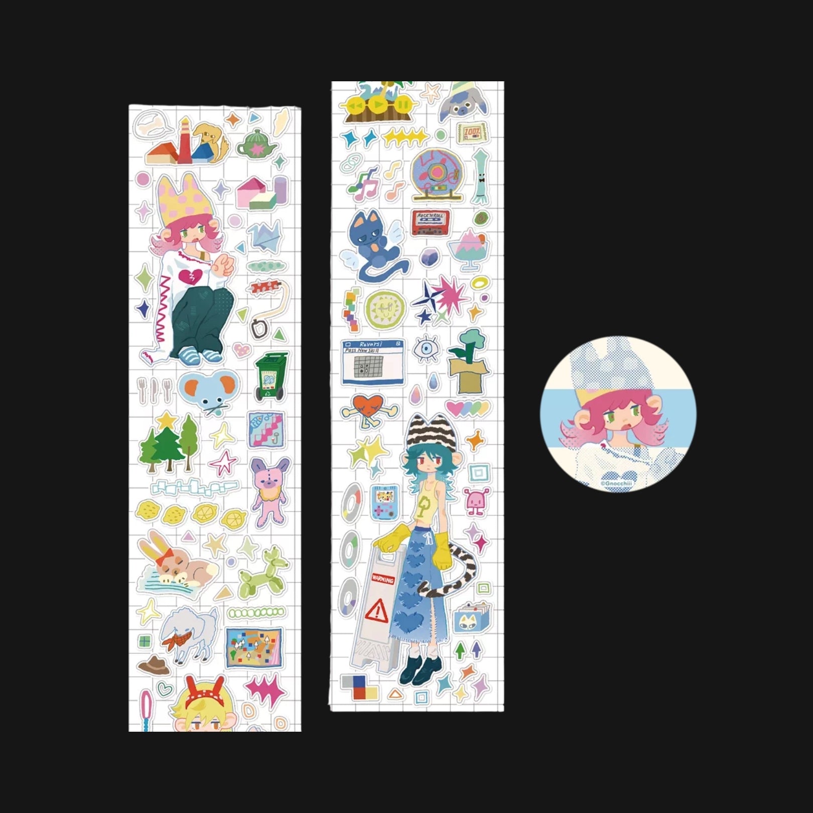 GNOCCHIII - FANTASY LIFE STICKER ROLL