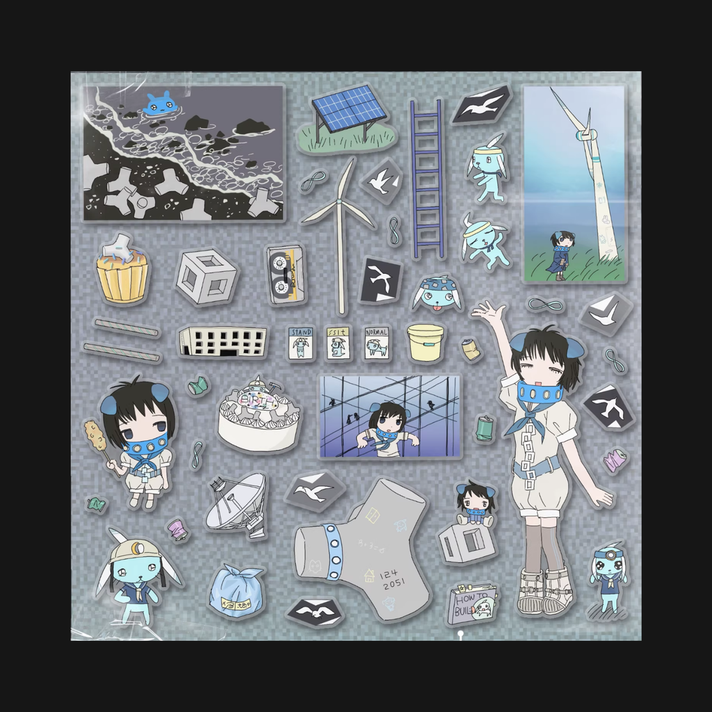 KAOLATREE - SEASIDE MEMORIES STICKER SHEET