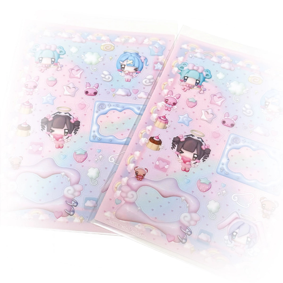 CARAMEL RAIN - HAPPY ANGEL STICKER SHEET