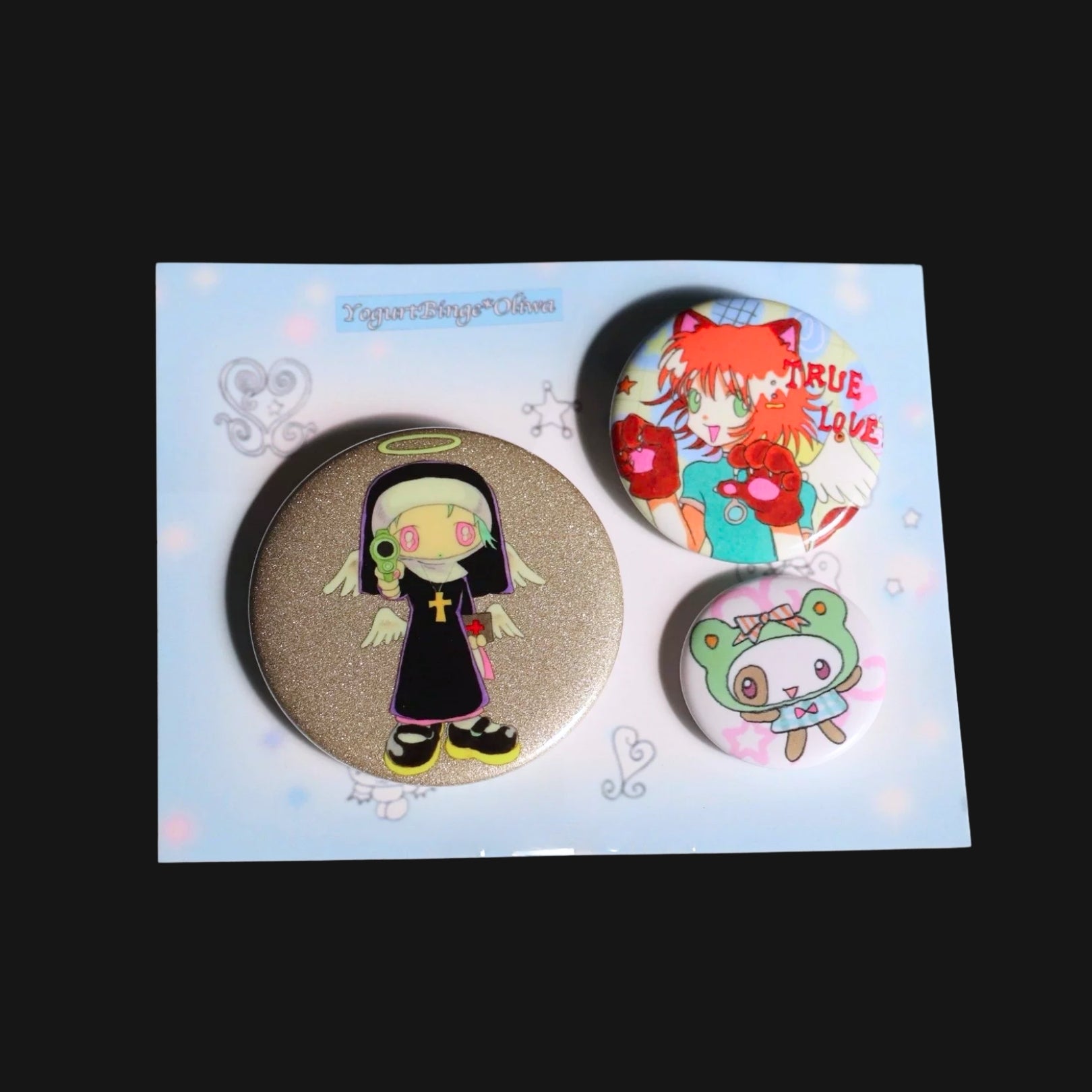 OLIWA X YOGURT BINGE - TRUE LOVE BAGDE SET