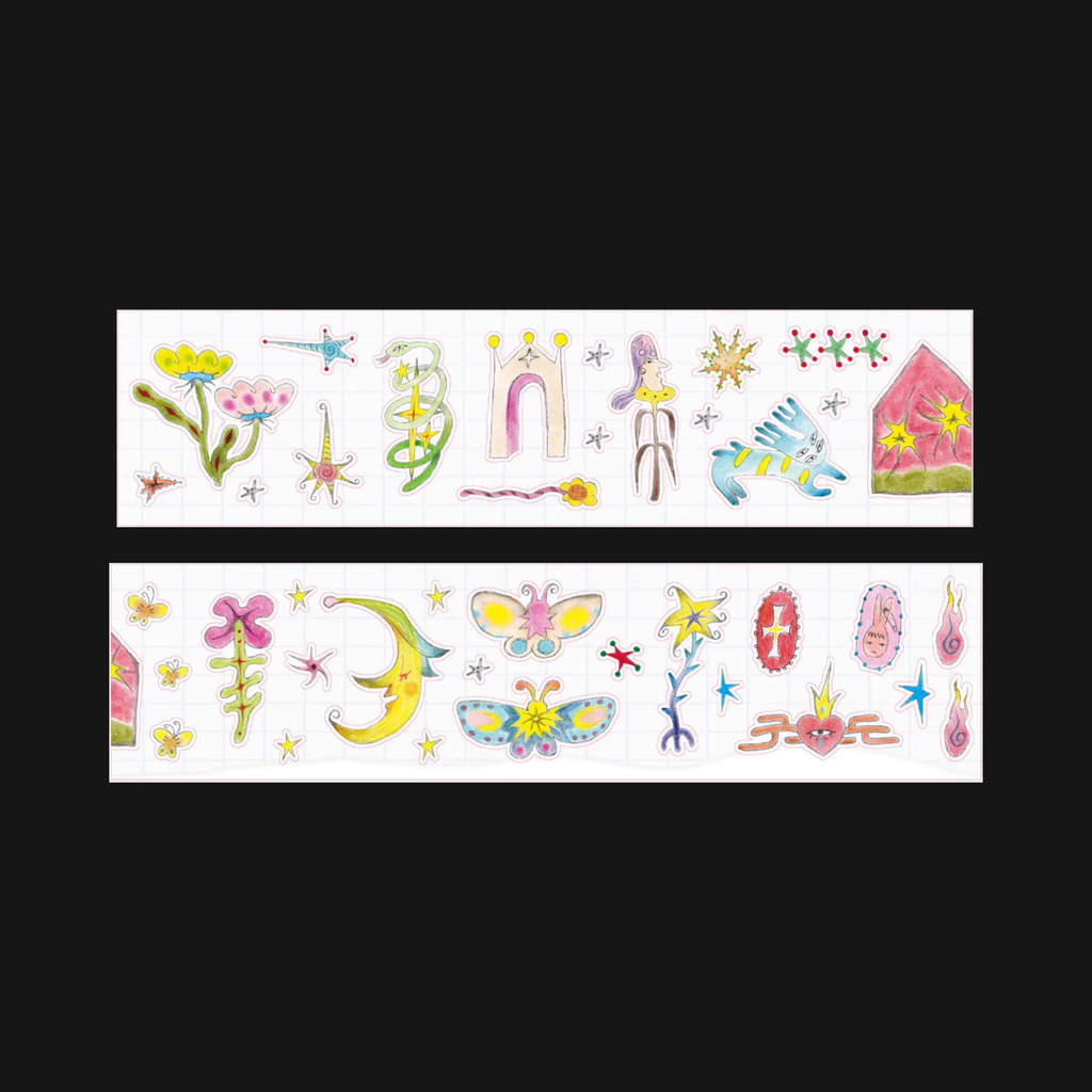 AGUGU - MOONLIT WHISPERS STICKER ROLL