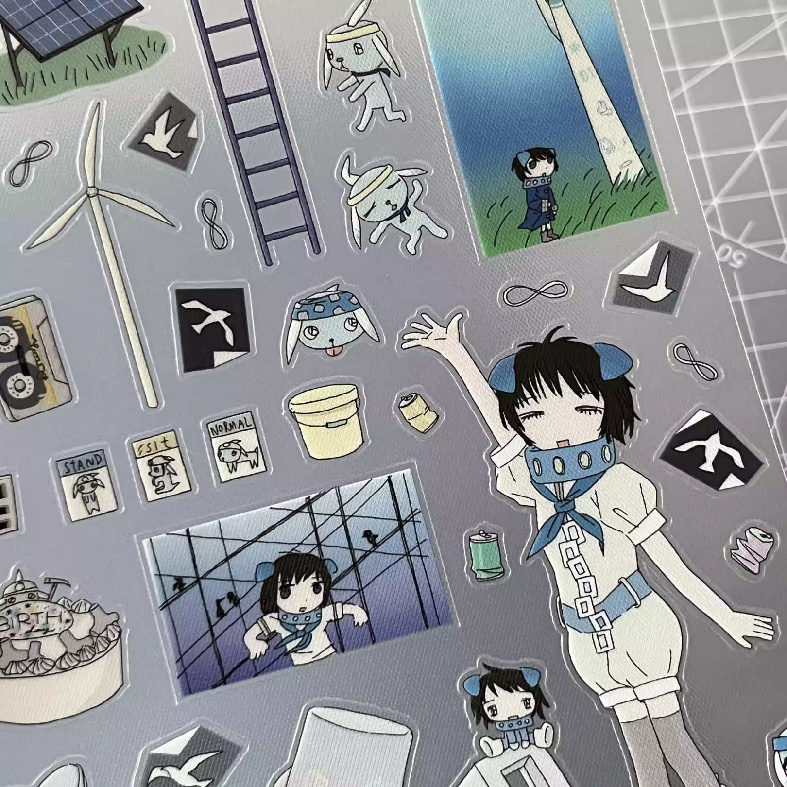 KAOLATREE - SEASIDE MEMORIES STICKER SHEET