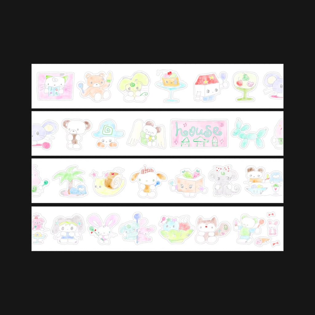 CAPSULE - ICE CREAM STICKER ROLL