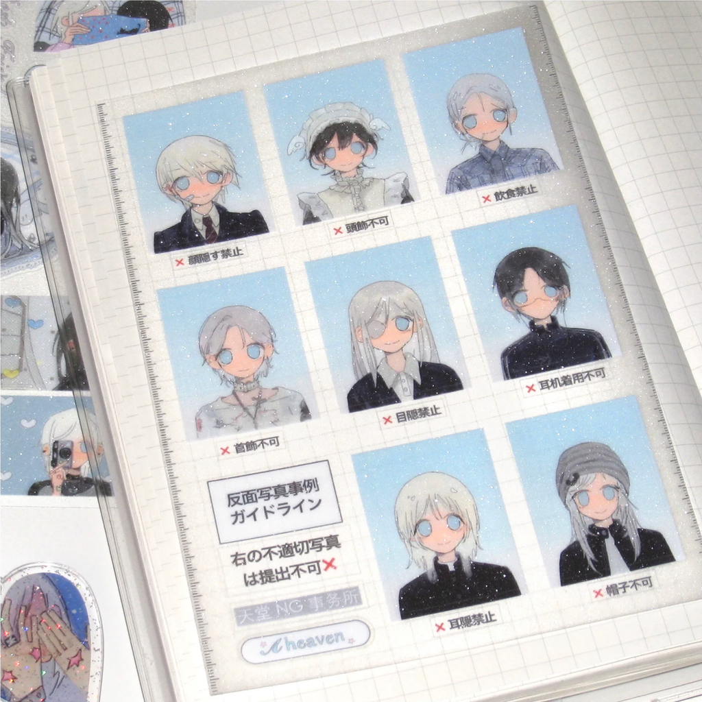 AHEAVEN - BAD EXAMPLES STICKER SHEET