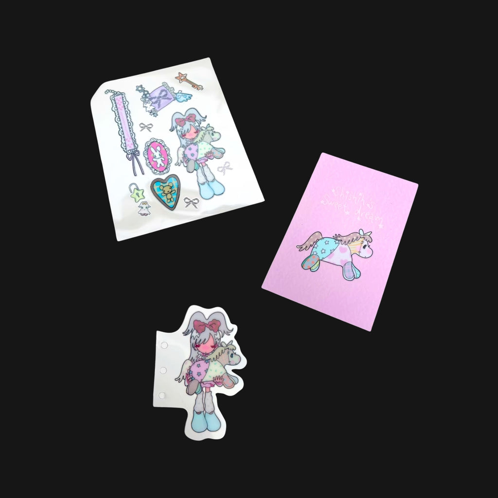 SUNONEBIRD X SHISHIHSHOP - WISHFUL HORSE TRANSFER STICKER
