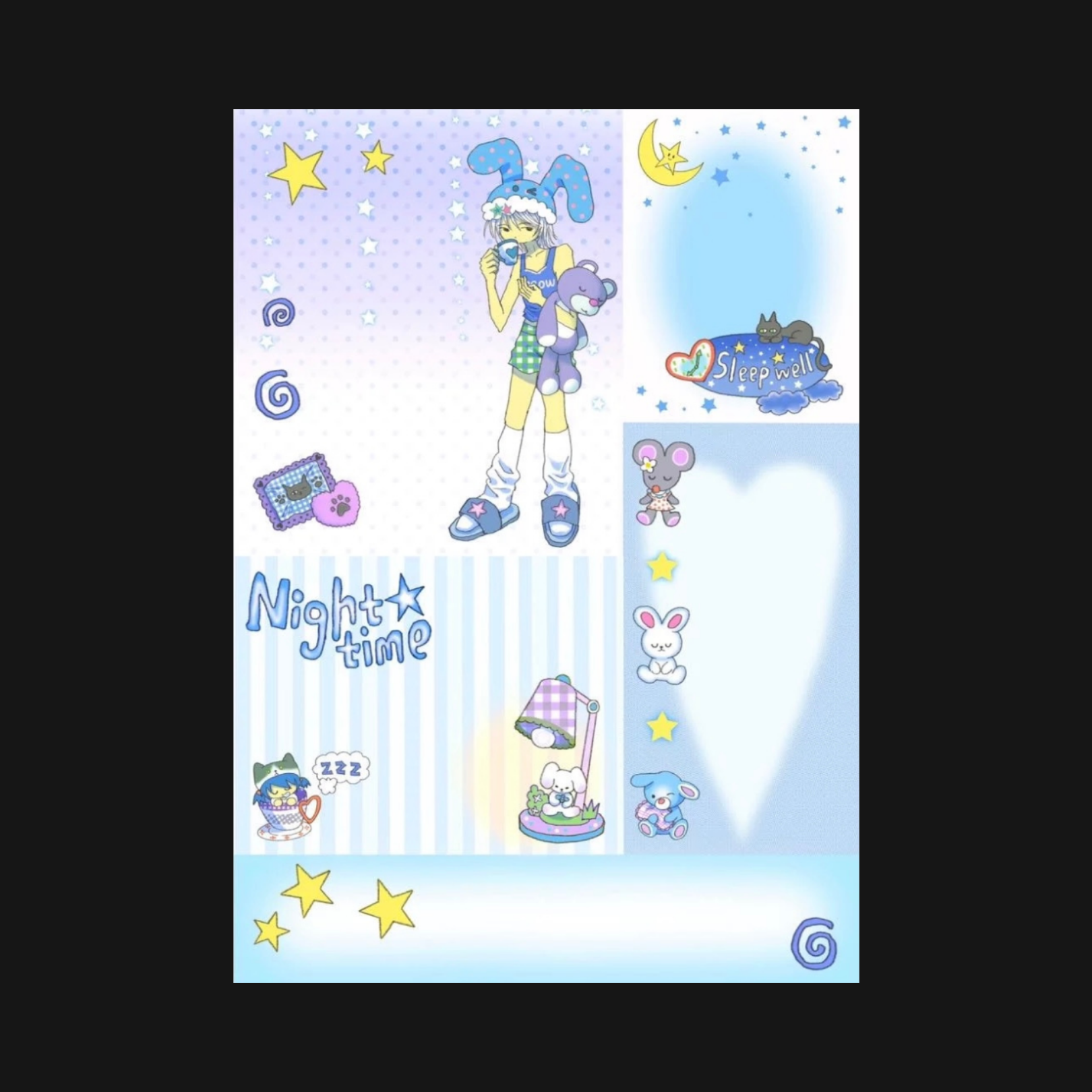 Oooctopus - Night Time Memo Pad