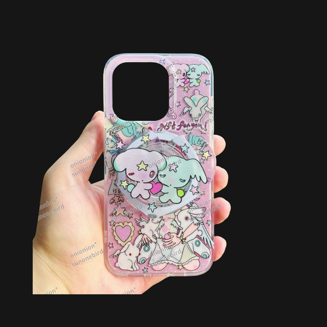 Sunonebird x Onionion - Pink Love Phone Grip