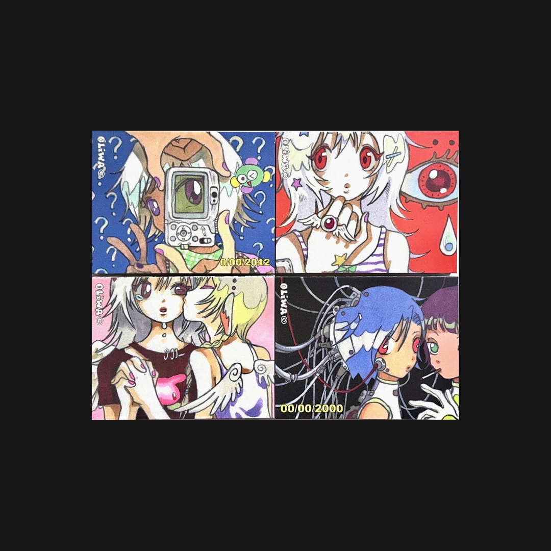 Oliwa x RUKAWAZ - Angel Kiss A5 Binder