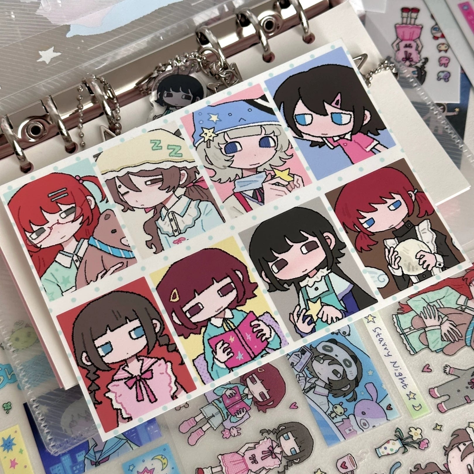 ELEVATOR TO HELL - QQ PHOTO BOOTH STICKER SHEET