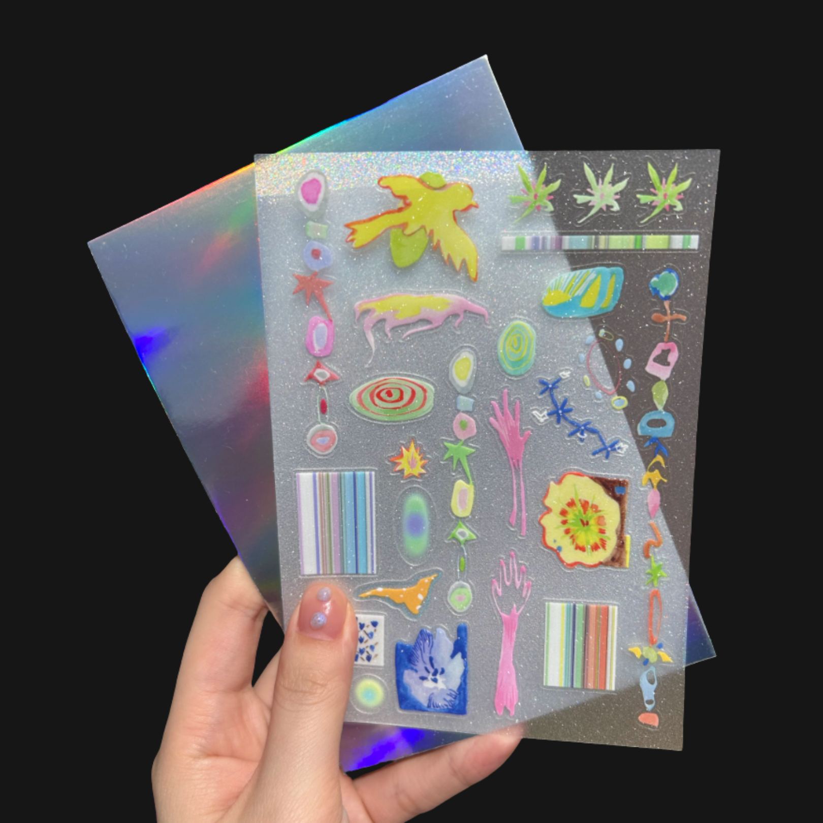 SANBENGZI - COLD MOON STICKER SHEET