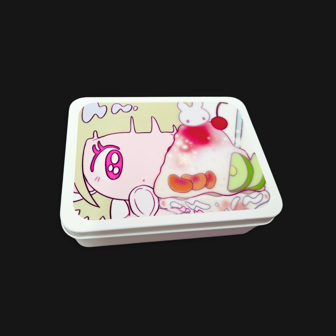 Sunonebird x Glacier -  Bunny Girl Daily Metal Storage Box