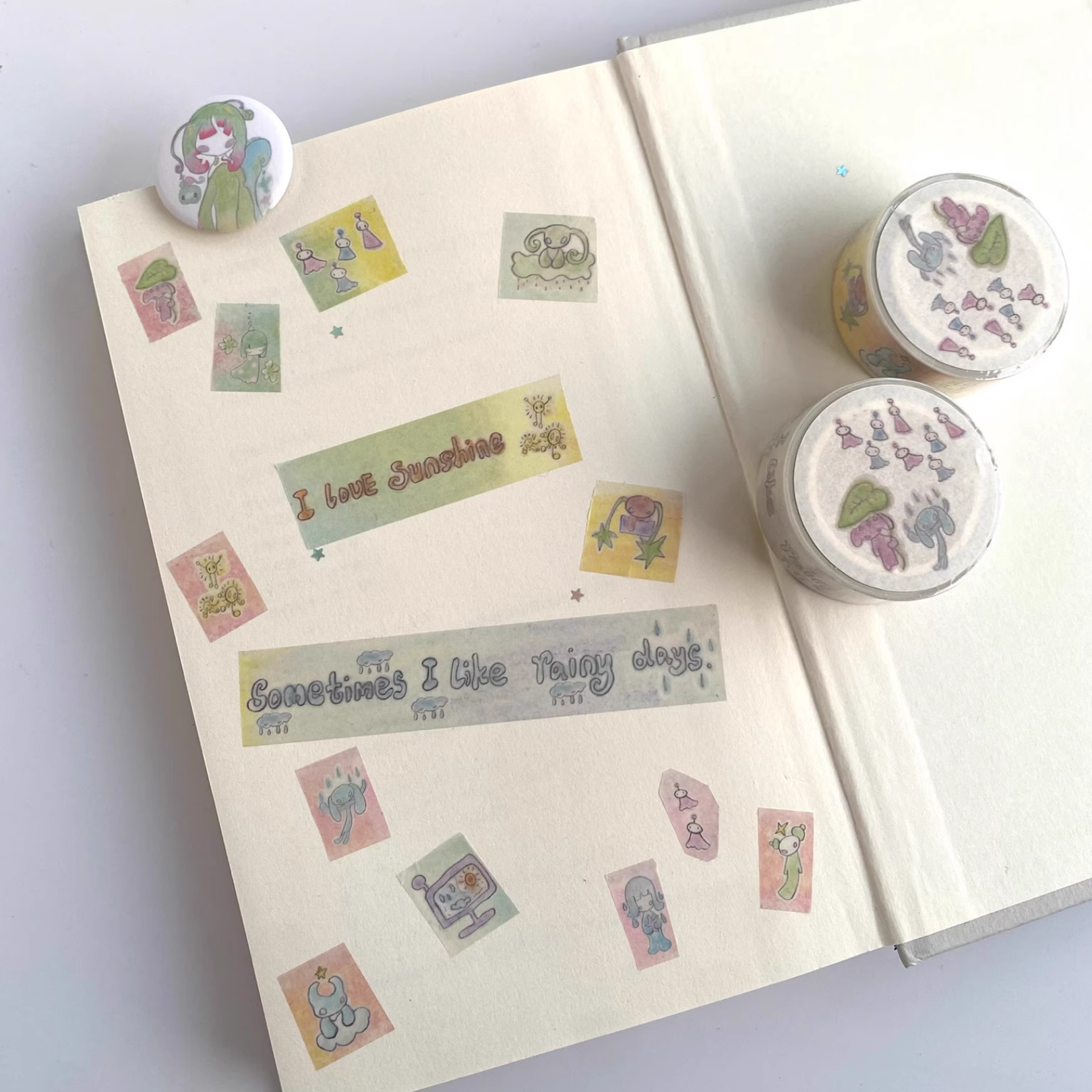 Agnello - Child of Weather Sticker Roll