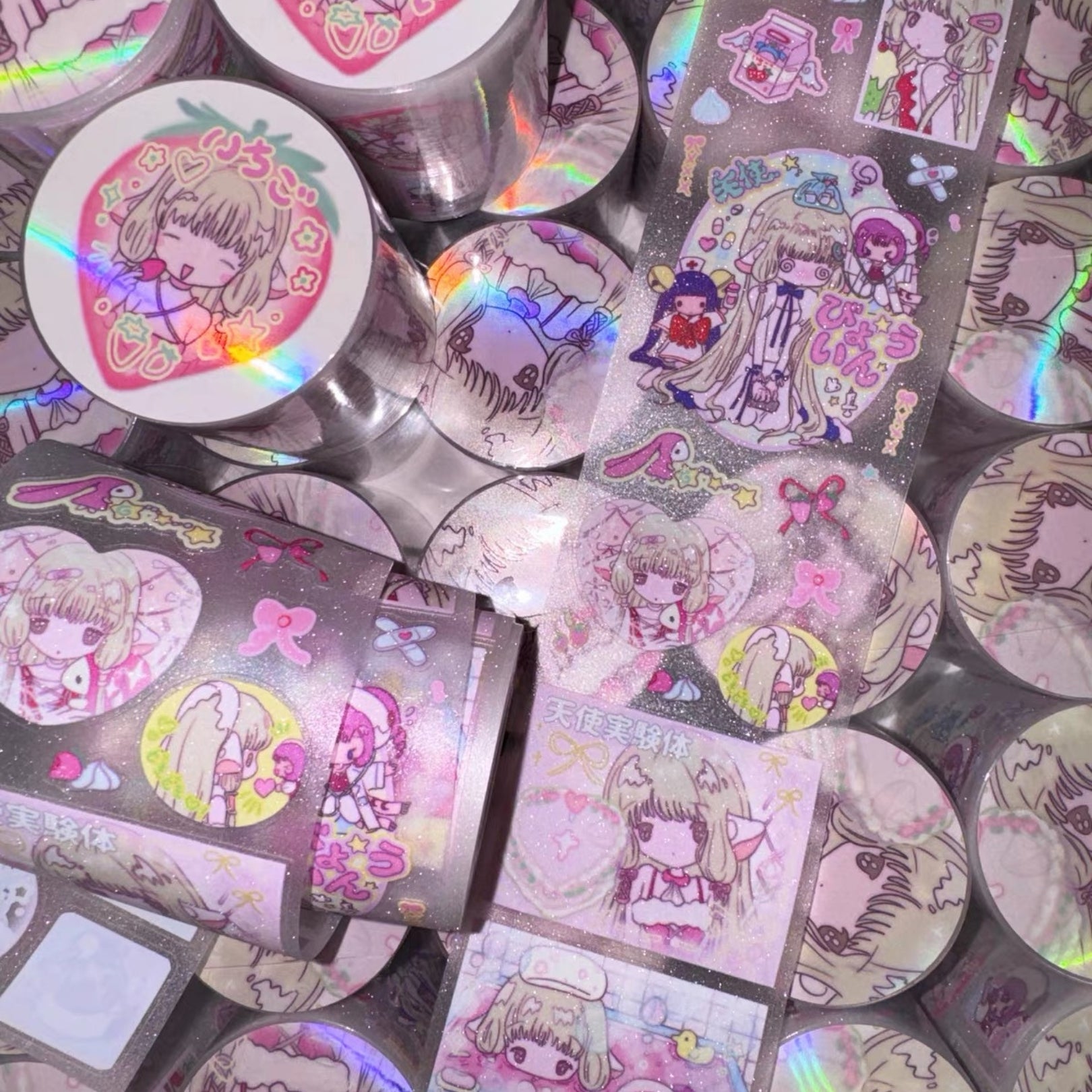 SUNONEBIRD X SWEETCOM - LITTLE CHI STICKER ROLL