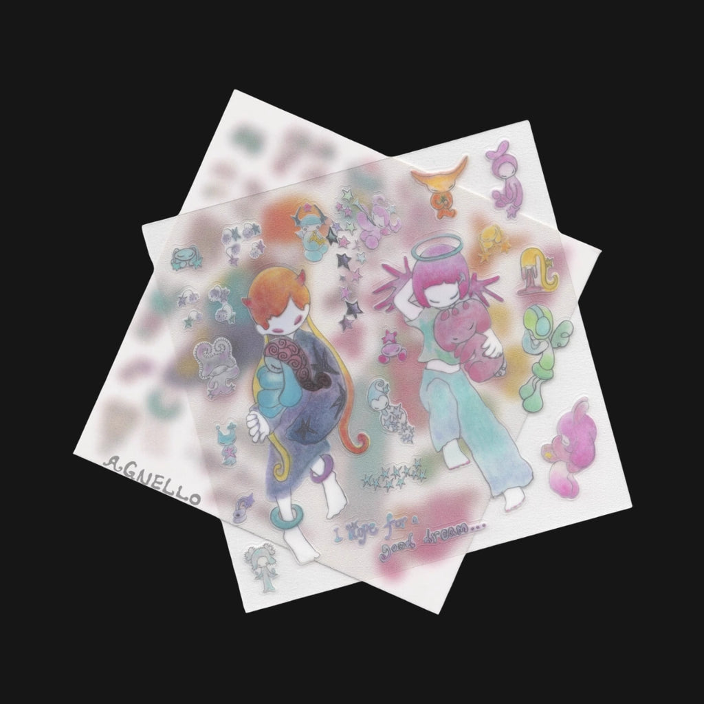 Agnello - Good Dream vs Bad Dream Sticker Sheet