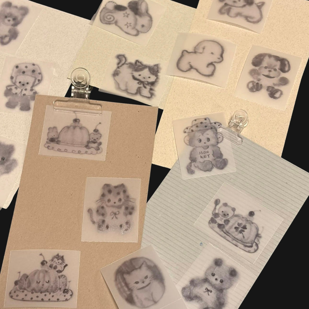 NIO BIUM - FUZZY INK MATERIAL ROLL (NON-STICK)
