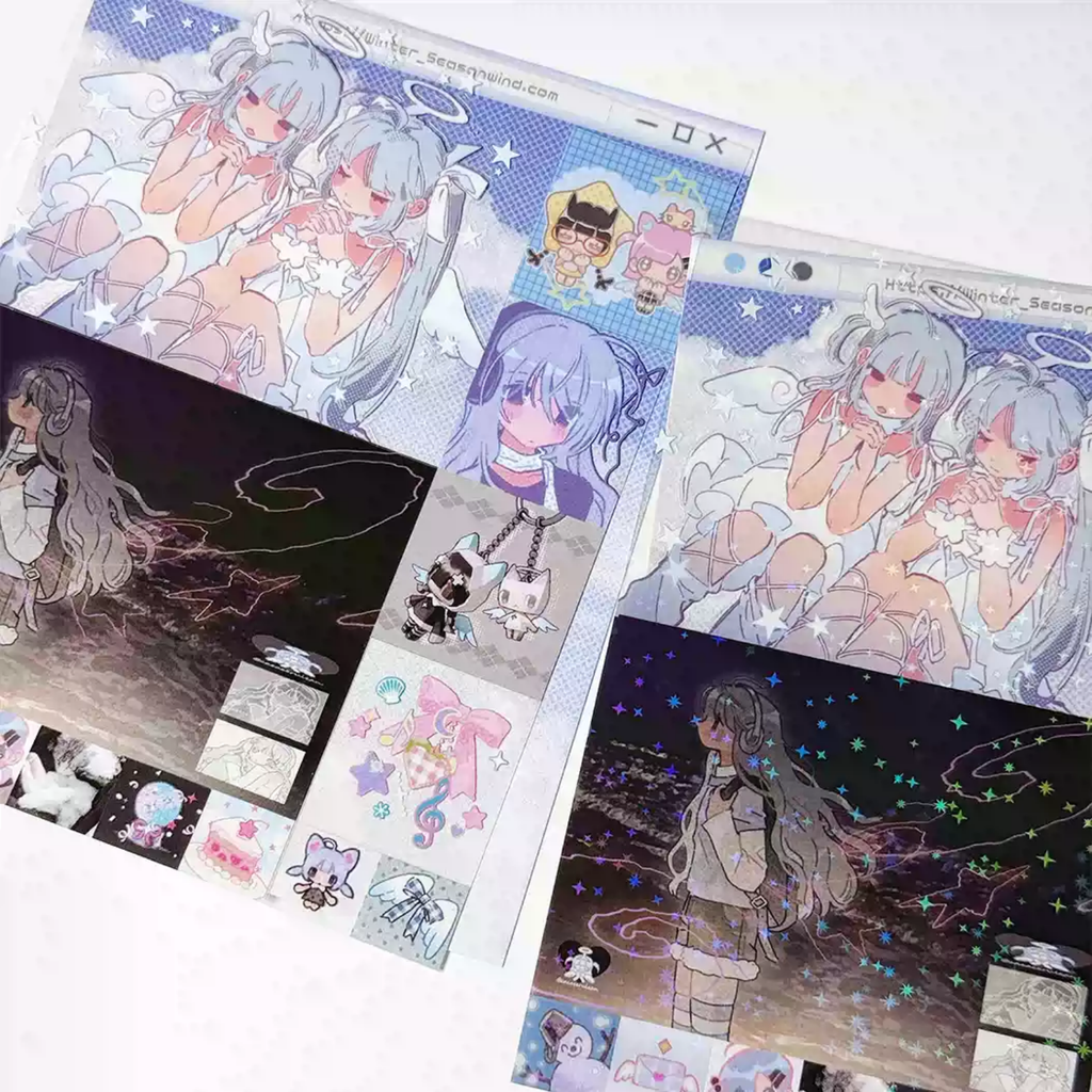 CACA CERULEAN - WINTER SEASONWIND STICKER SHEETS