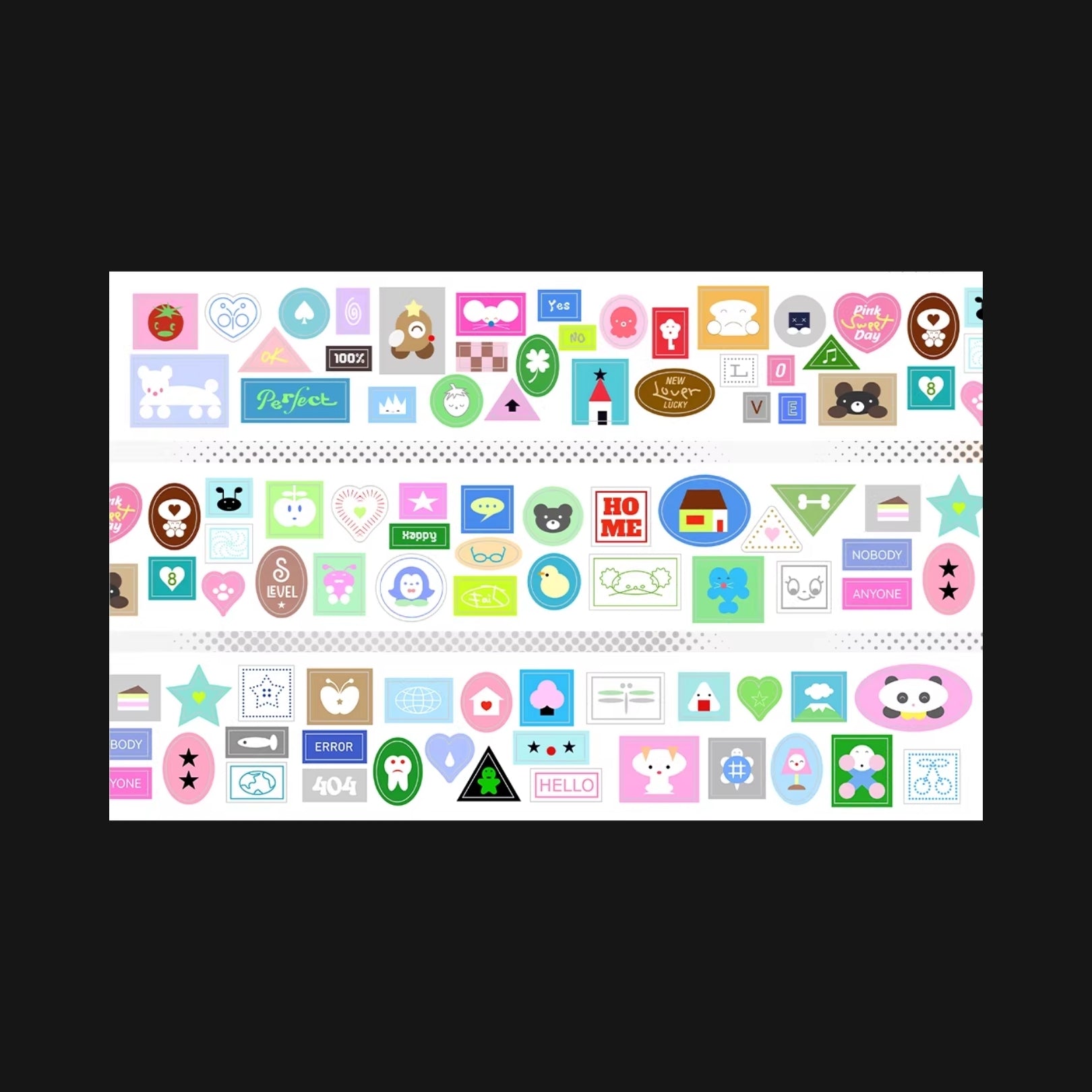 CAPSULE - LIFE MARK STICKER ROLL