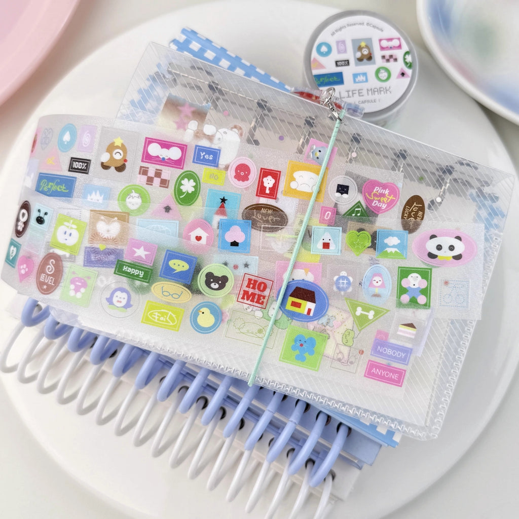 CAPSULE - LIFE MARK STICKER ROLL