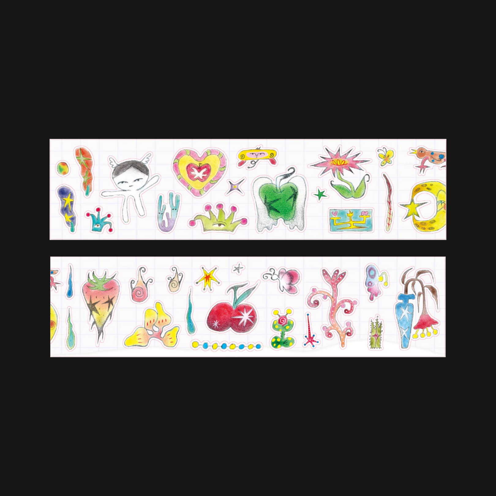 AGUGU - MOONLIT WHISPERS STICKER ROLL