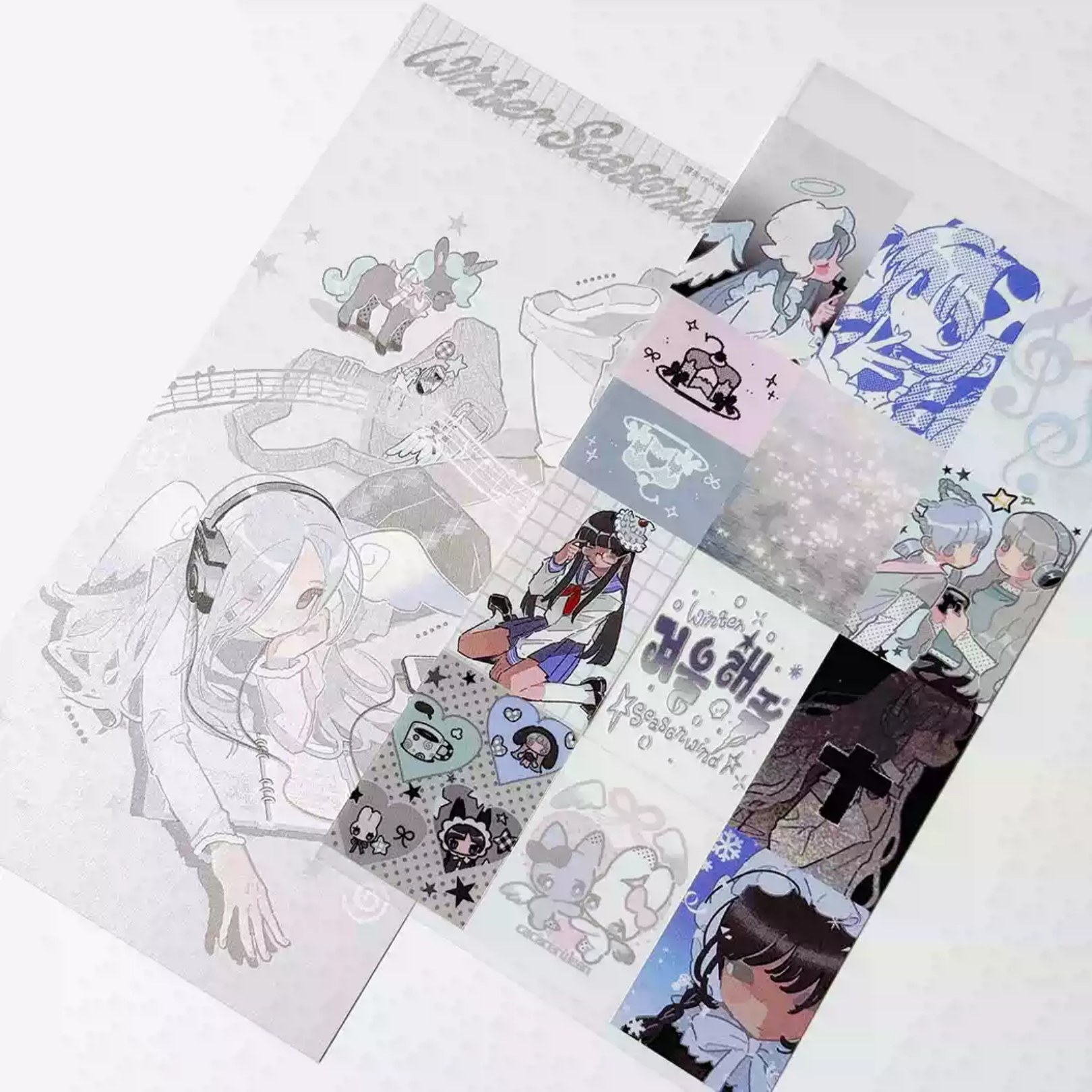 CACA CERULEAN - WINTER SEASONWIND STICKER SHEETS