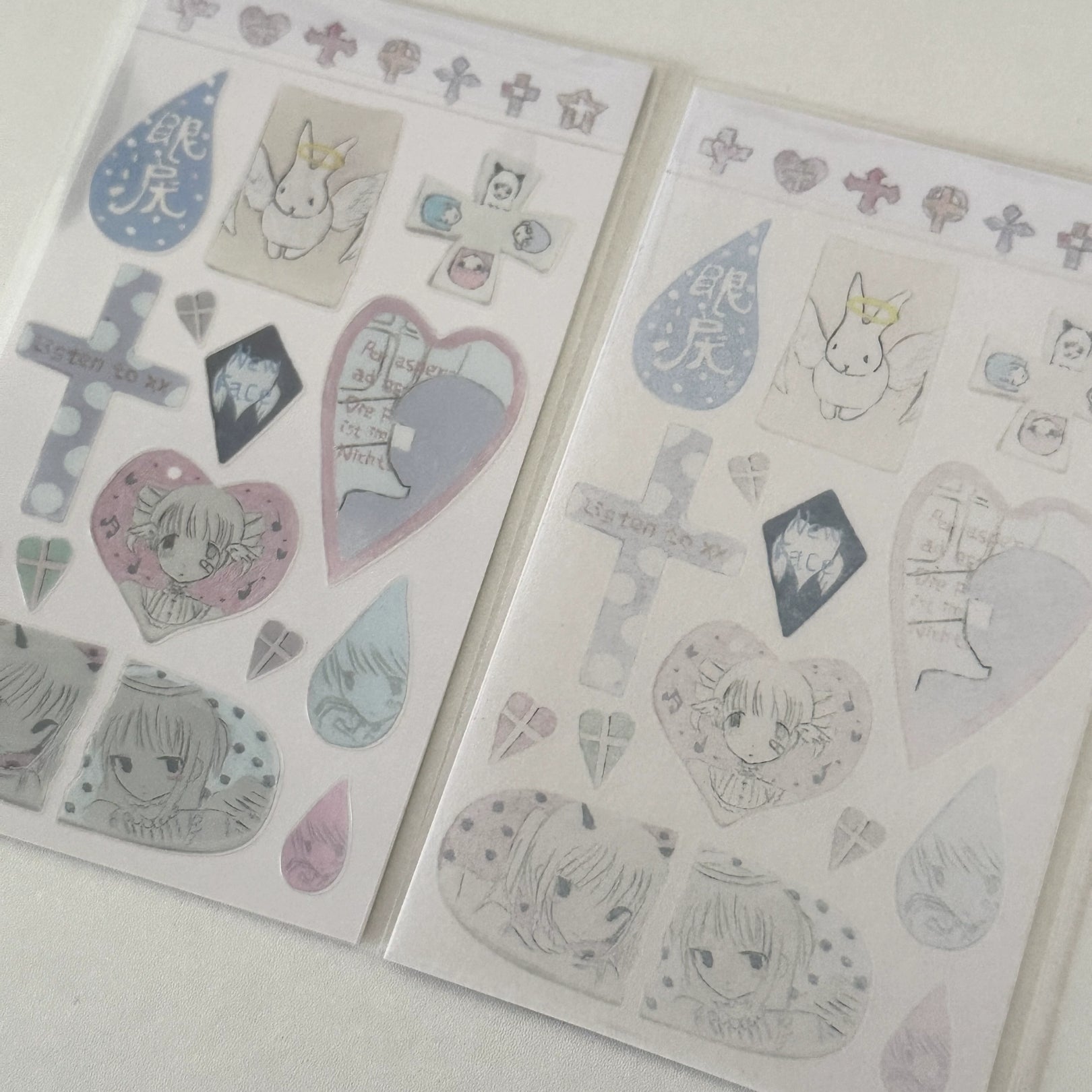NEMONY - CERAMIC SHARD STICKER SHEET