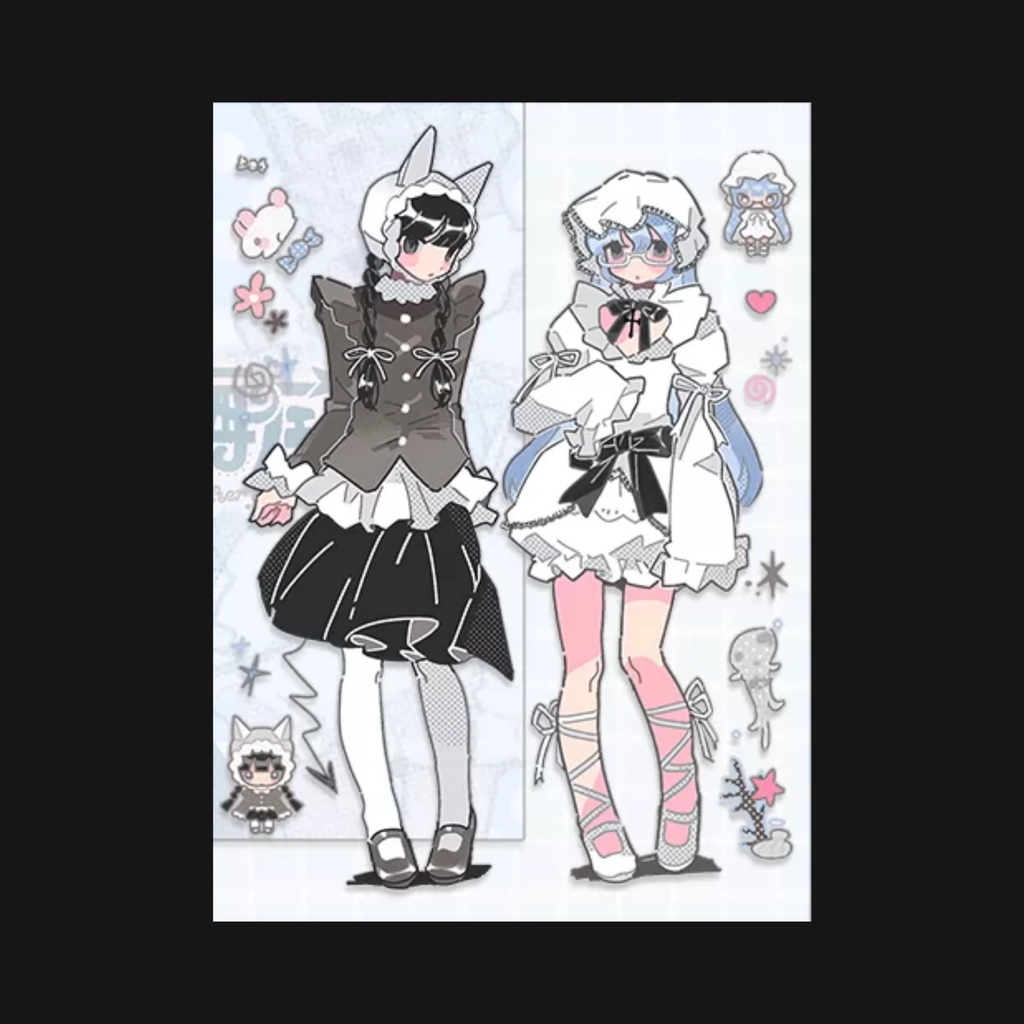 CACA CERULEAN - WINTER SEASONWIND STICKER SHEETS