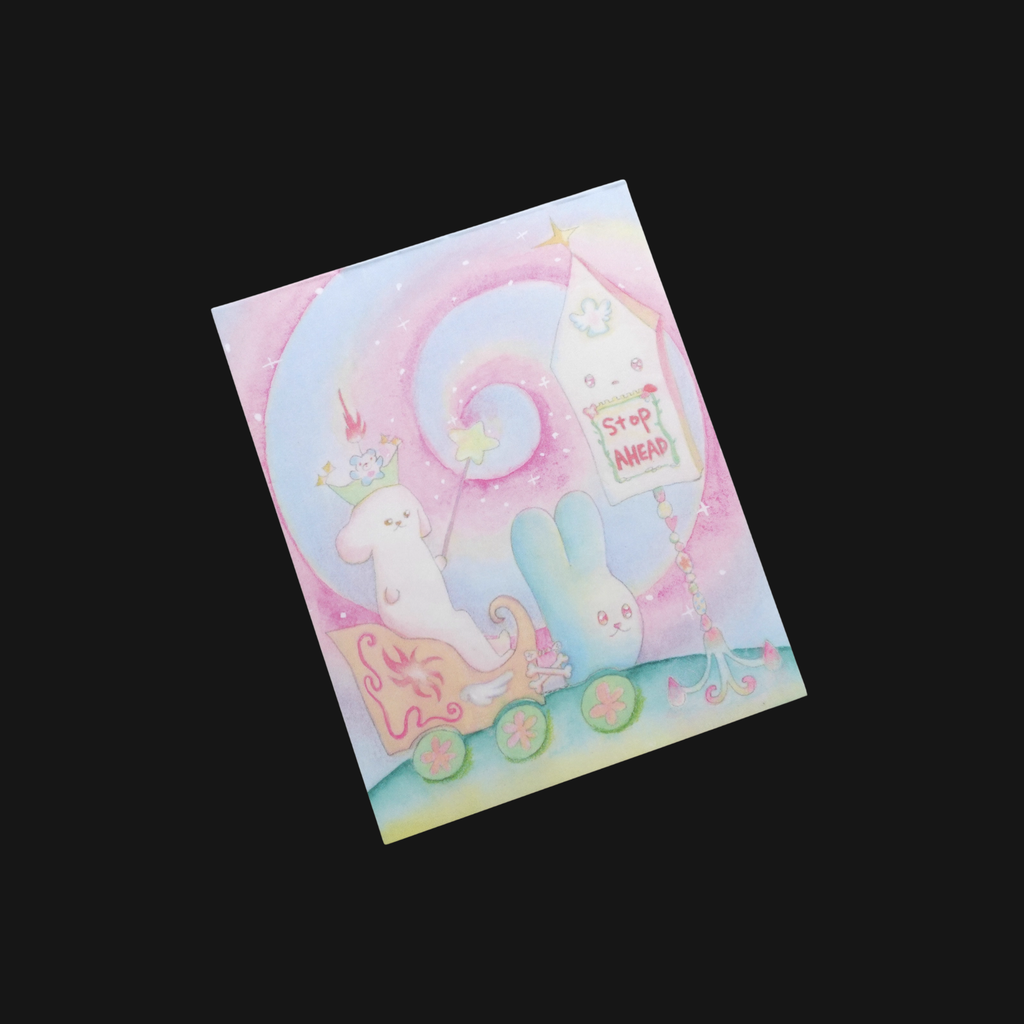 PLASTIC PECO - STOP AHEAD MEMOPAD